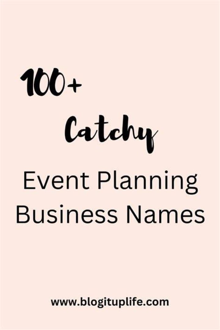 Creating the Perfect Event Planner Company Name: A Guide to Stand Out